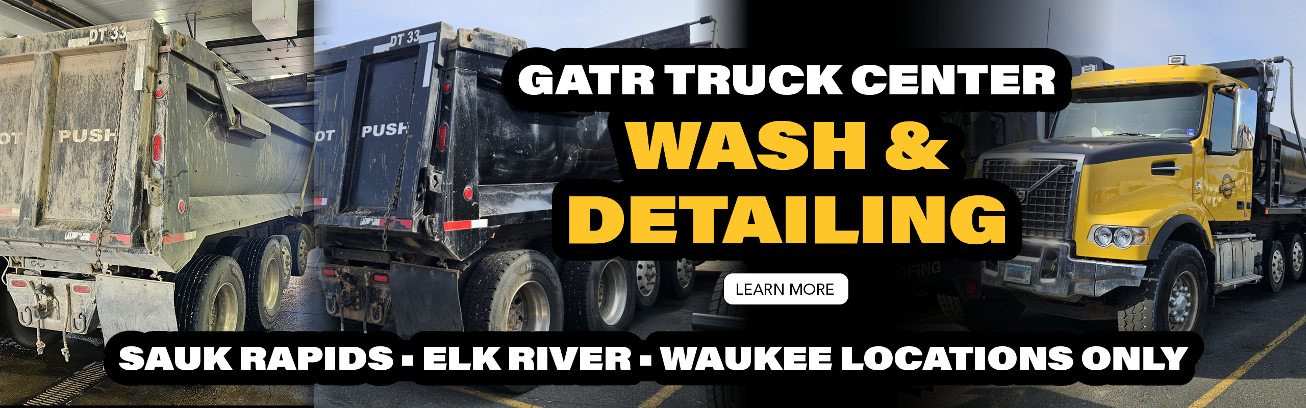GATR Truck Center - Truck, Trailer, Dump Truck and RV Wash and Detailing in Sauk Rapids, Elk River, MN and Waukee, Iowa